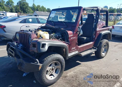 2003 Jeep Wrangler Sport from USA, damaged, VIN 1J4FA49S43P306417